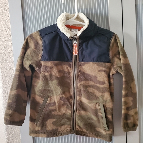 Toddler 3T Camo fleece jacket - Picture 2 of 4